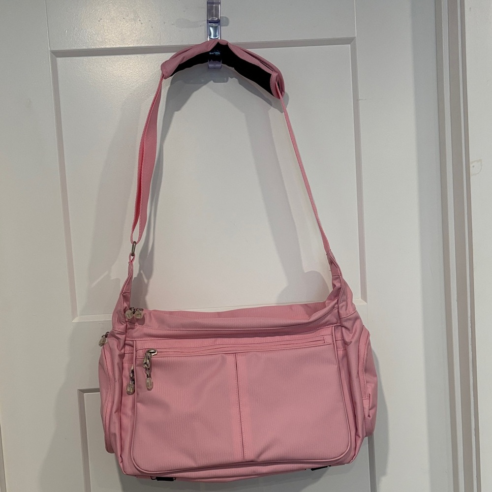 Ebags: Carry-On,Travel,Laptop,Crossbody Bag Pink NWOT